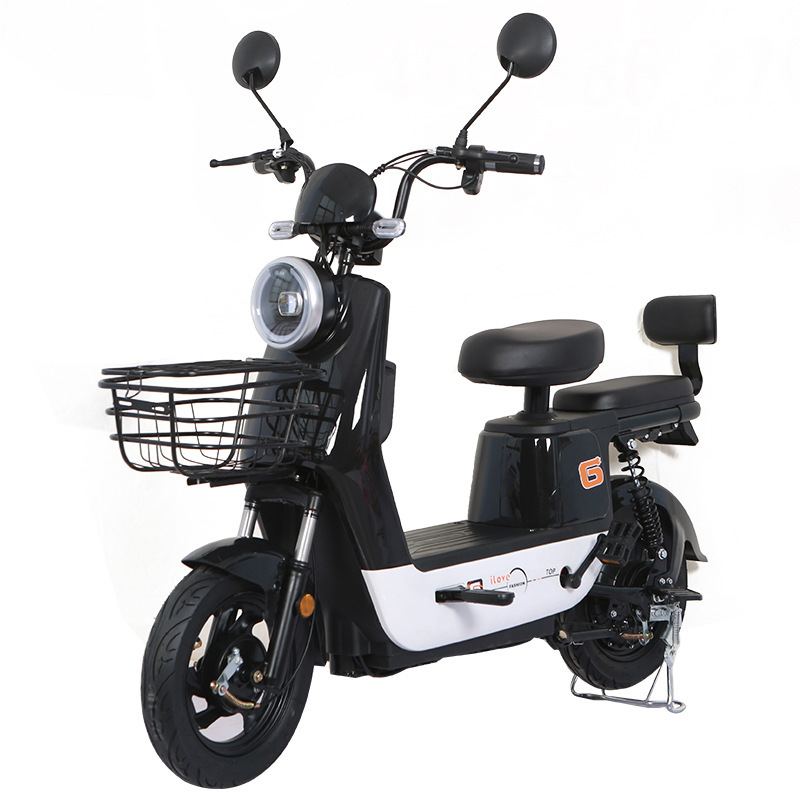 YAHU family e-bike with basket