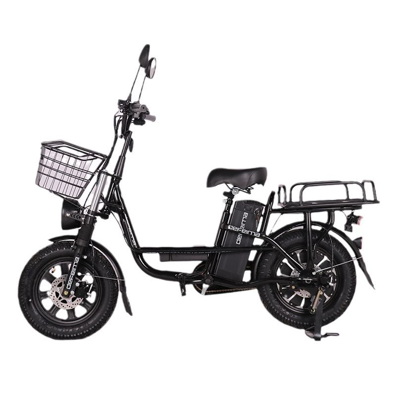 YILAN family e-bike with basket